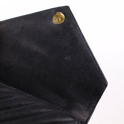 Saint Laurent Small College Black
