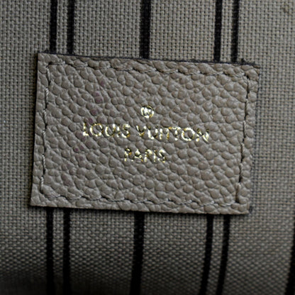LOUIS VUITTON Metis Pochette Empreinte Leather Crossbody Bag Tourterelle
