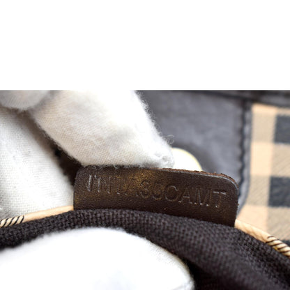BURBERRY Canterbury Haymarket Check Tote Bag Multicolor