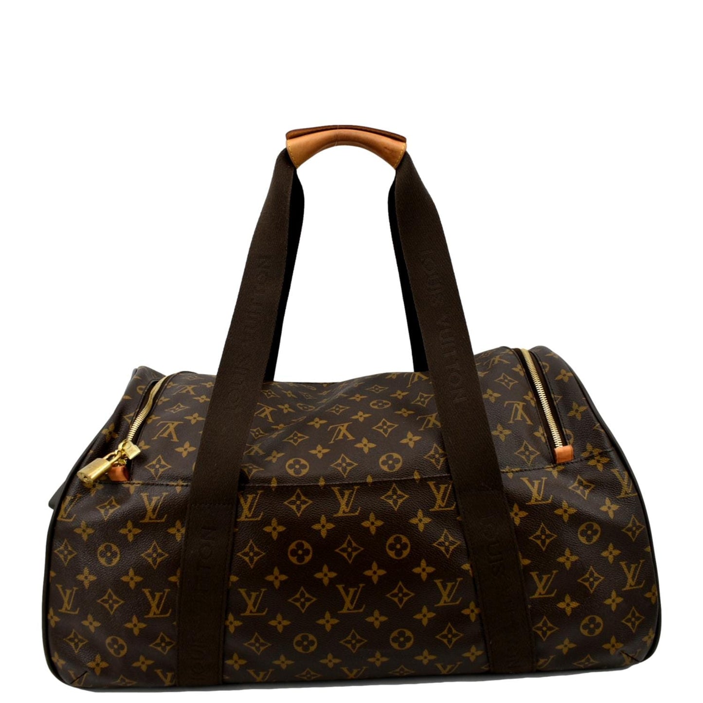 LOUIS VUITTON Neo Eole 55 Monogram Canvas Rolling Travel Bag Brown