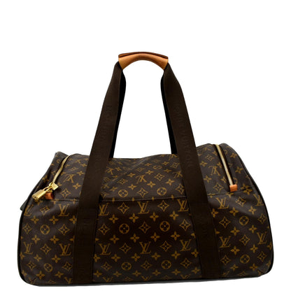 LOUIS VUITTON Neo Eole 55 Monogram Canvas Rolling Travel Bag Brown