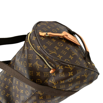 LOUIS VUITTON Neo Eole 55 Monogram Canvas Rolling Travel Bag Brown