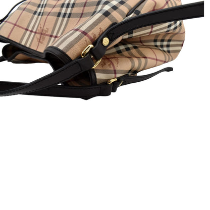 BURBERRY Canterbury Haymarket Check Tote Bag Multicolor