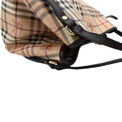 BURBERRY Canterbury Haymarket Check Tote Bag Multicolor