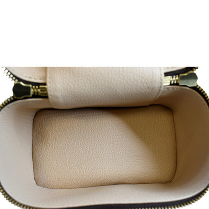 LOUIS VUITTON Nice Nano Monogram Canvas Toiletry Pouch Brown