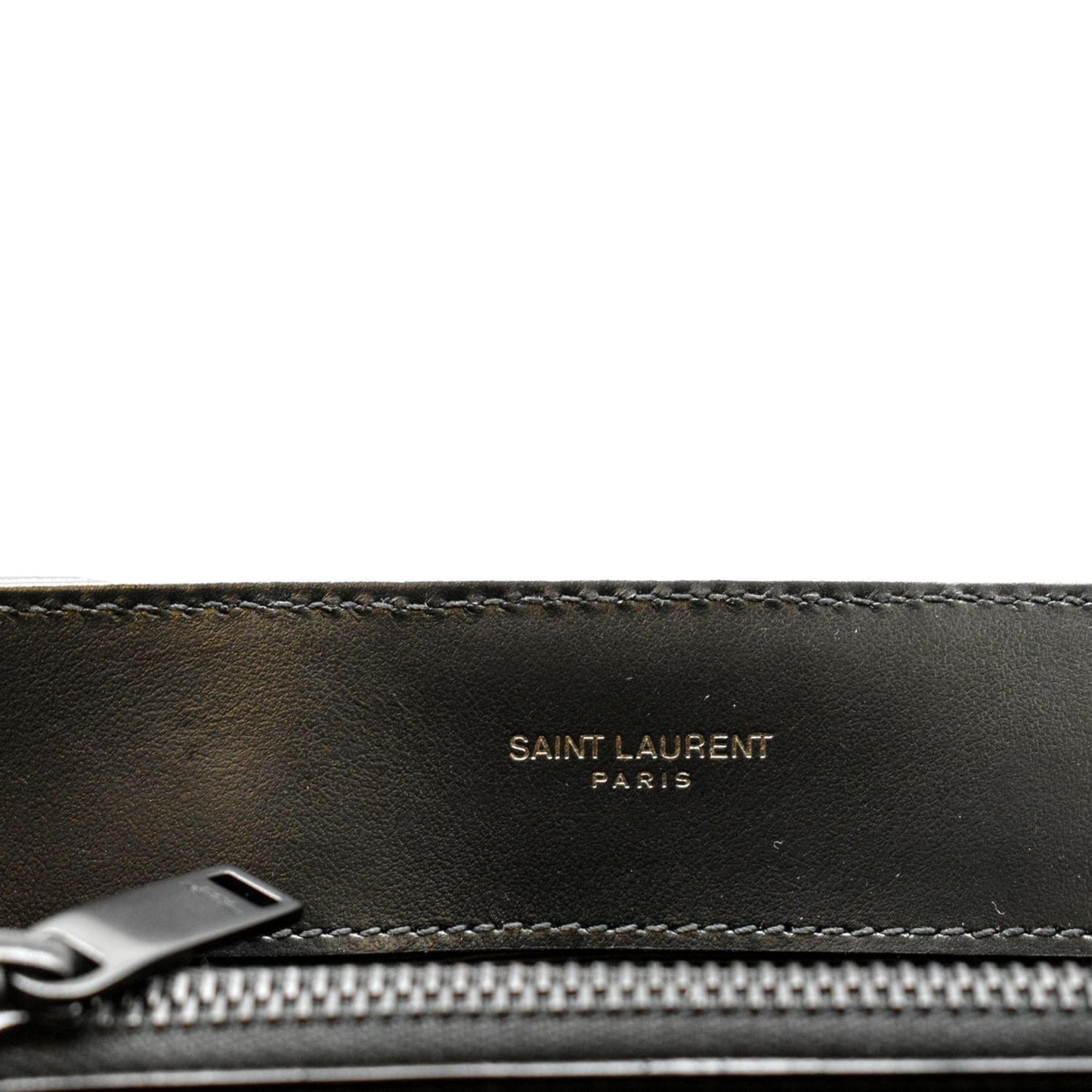 YVES SAINT LAURENT Loulou Small Calfskin Leather Shoulder Bag Black