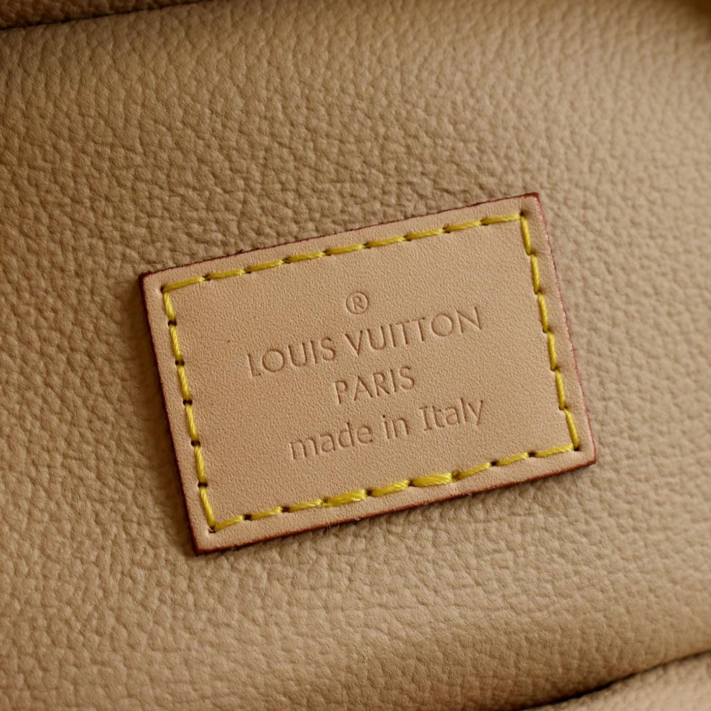 LOUIS VUITTON Nice Nano Monogram Canvas Toiletry Pouch Brown