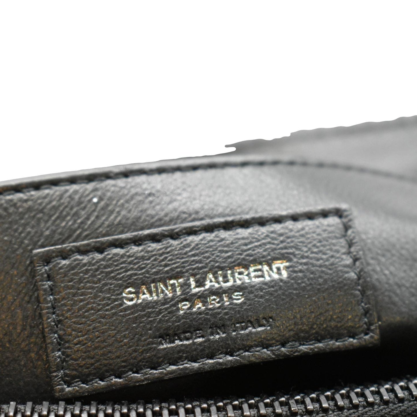 YVES SAINT LAURENT Loulou Small Calfskin Leather Shoulder Bag Black