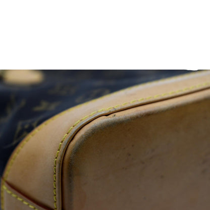 LOUIS VUITTON Lockit Vertical PM Monogram Canvas Tote Bag Brown