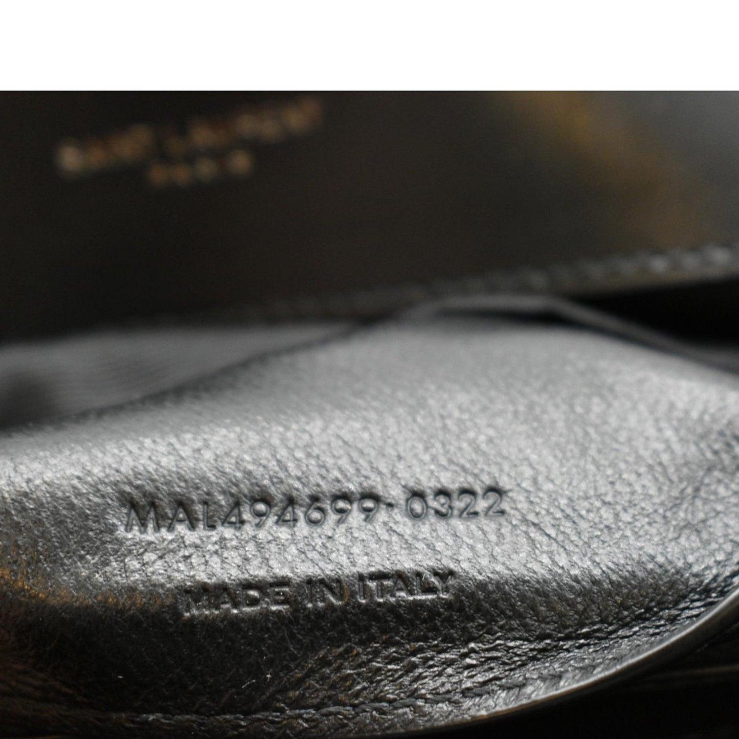 YVES SAINT LAURENT Loulou Small Calfskin Leather Shoulder Bag Black