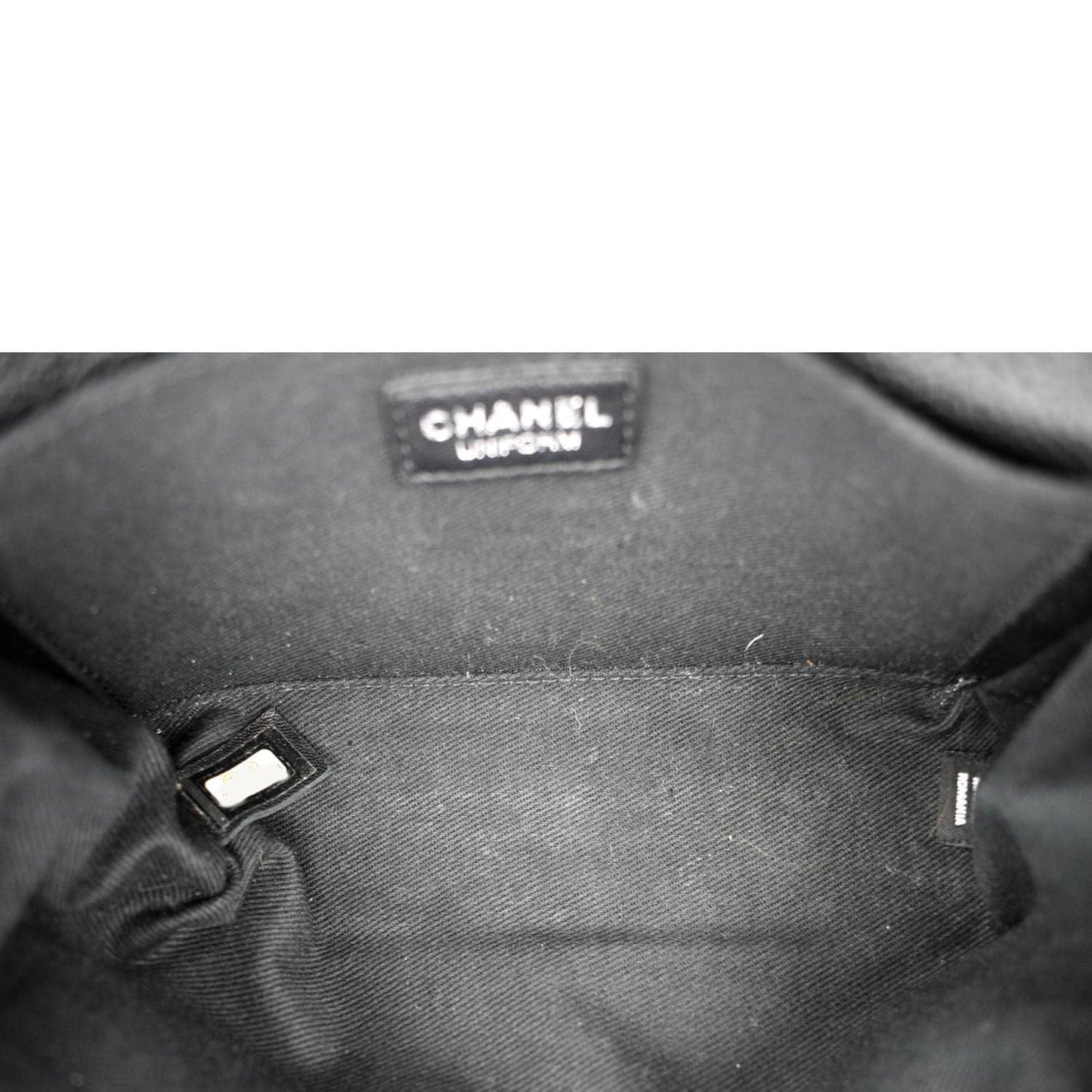 CHANEL  Reissue Flap Grained Leather Waist Belt Bag Black