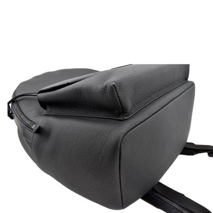 LOUIS VUITTON Takeoff Aerogram Grained Calf Leather Backpack Black