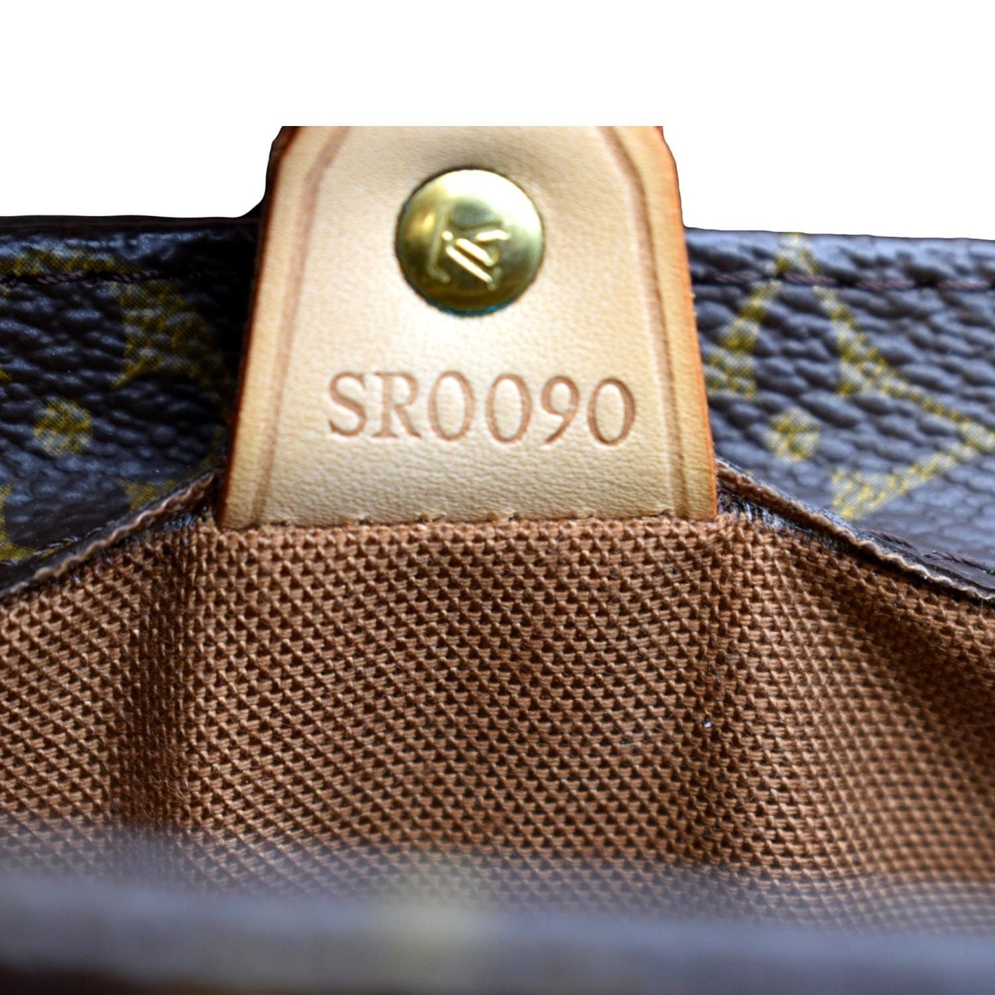 LOUIS VUITTON Vavin PM Monogram Canvas Tote Handbag Brown