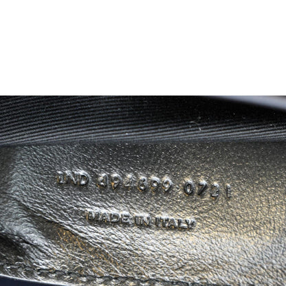 YVES SAINT LAURENT Small Loulou Velvet Shoulder Bag Blue