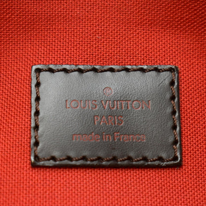 LOUIS VUITTON Bloomsbury PM Damier Ebene Crossbody Bag Brown