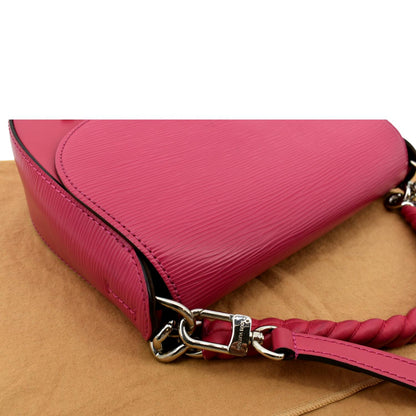 LOUIS VUITTON Luna Epi Leather Crossbody Bag Hot Pink
