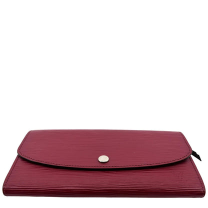 LOUIS VUITTON Portefeuille Emilie Epi Leather Wallet