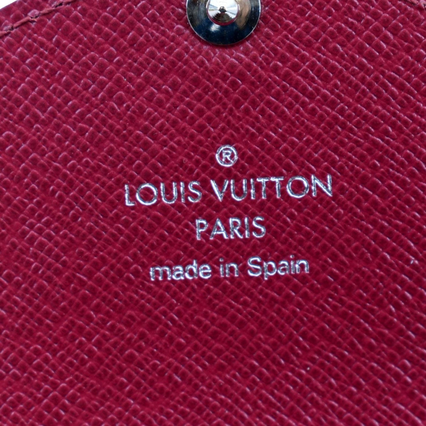 LOUIS VUITTON Marie-Lou Epi Monogram Canvas Wallet Red