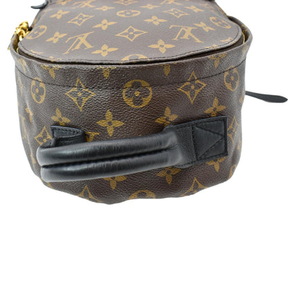 LOUIS VUITTON Palm Springs PM Monogram Canvas Backpack Brown