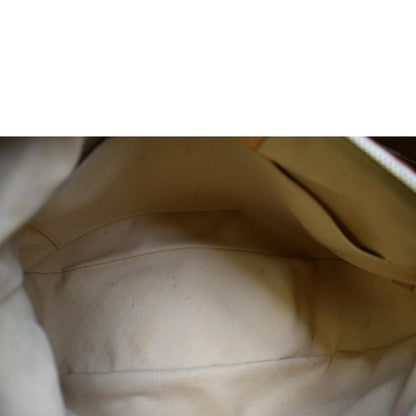 LOUIS VUITTON Siracusa PM Damier Azur Shoulder Bag White