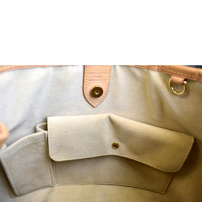LOUIS VUITTON Galliera PM Monogram Canvas Hobo Shoulder Bag Brown