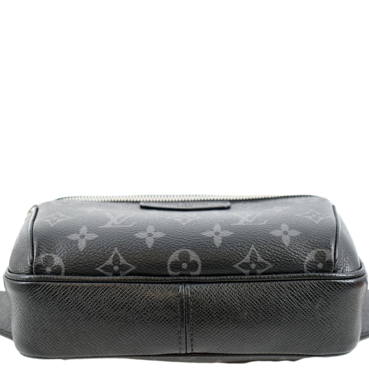 LOUIS VUITTON Outdoor Messenger Monogram Eclipse Belt Bag Black