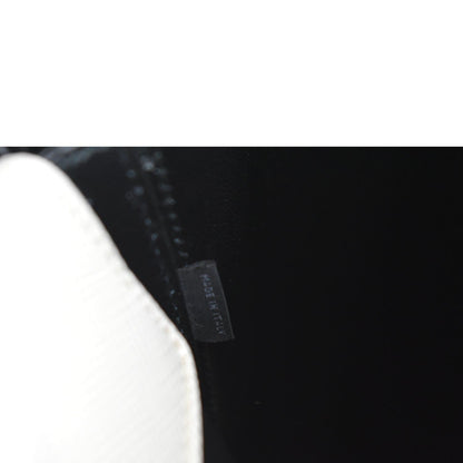 PRADA Medium Double Saffiano Leather Crossbody Bag White  - Hot Deals