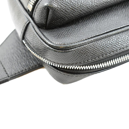 LOUIS VUITTON Outdoor Messenger Monogram Eclipse Belt Bag Black