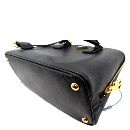 PRADA Lux Medium Promenade Saffiano Leather Shoulder Bag Nero BL0837