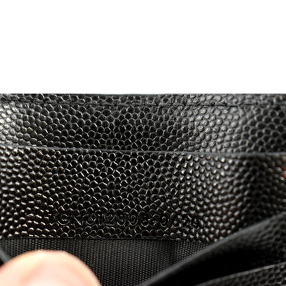 YVES SAINT LAURENT Grain De Poudre Wallet Black