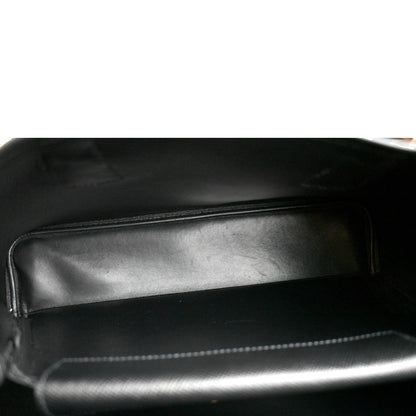PRADA Double Handle Saffiano Leather Tote Bag Black