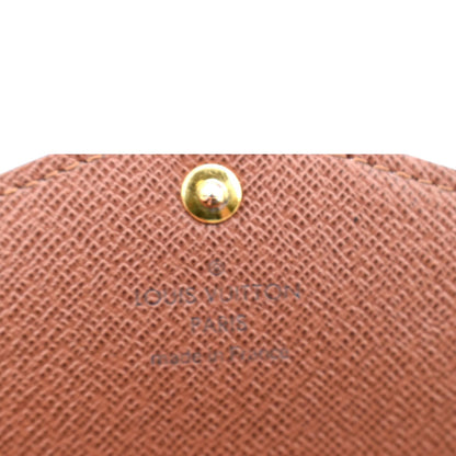 LOUIS VUITTON Sarah Monogram Canvas Wallet Brown
