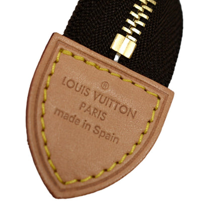 LOUIS VUITTON Toiletry 15 Monogram Canvas Cosmetics Pouch Brown
