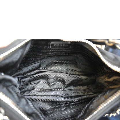 PRADA Re-Edition 2005 Nylon Shoulder Bag Black