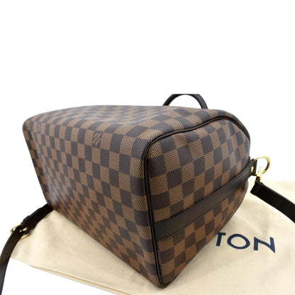 LOUIS VUITTON Speedy 30 Bandouliere Damier Ebene Shoulder Bag Brown