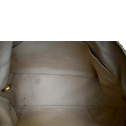LOUIS VUITTON Siracusa GM Damier Azur Shoulder Bag White