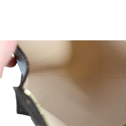 LOUIS VUITTON Toiletry 15 Monogram Canvas Cosmetics Pouch Brown
