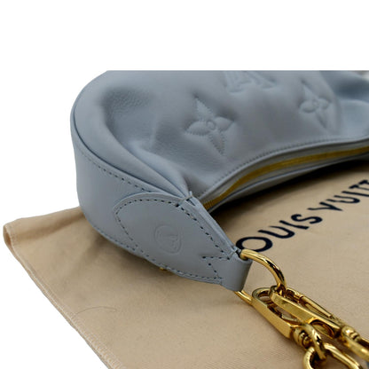 LOUIS VUITTON Over The Moon Calf Leather Shoulder Bag Blue