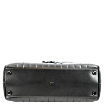 YVES SAINT LAURENT Large Loulou Matelasse Leather Chain Shoulder Bag Black