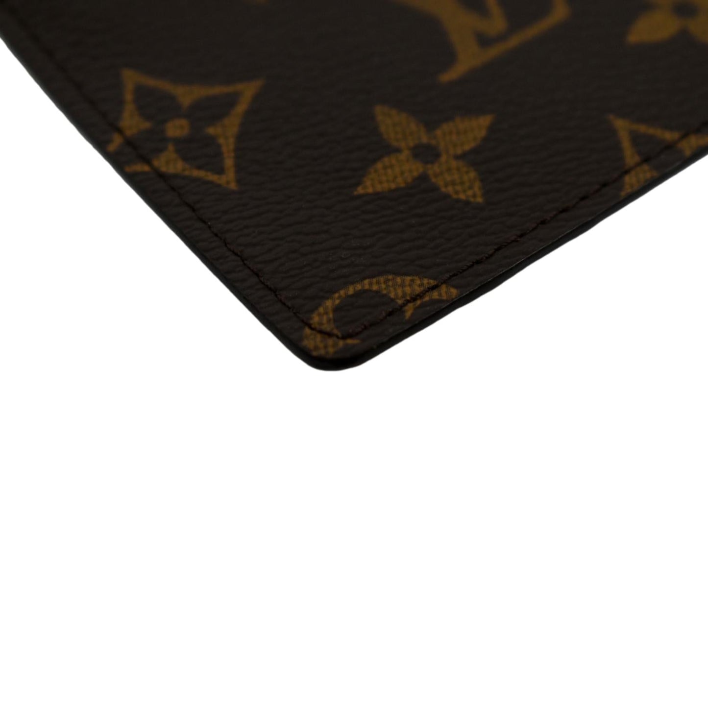 LOUIS VUITTON Felicie Zippered Monogram Canvas Insert Pouch Brown