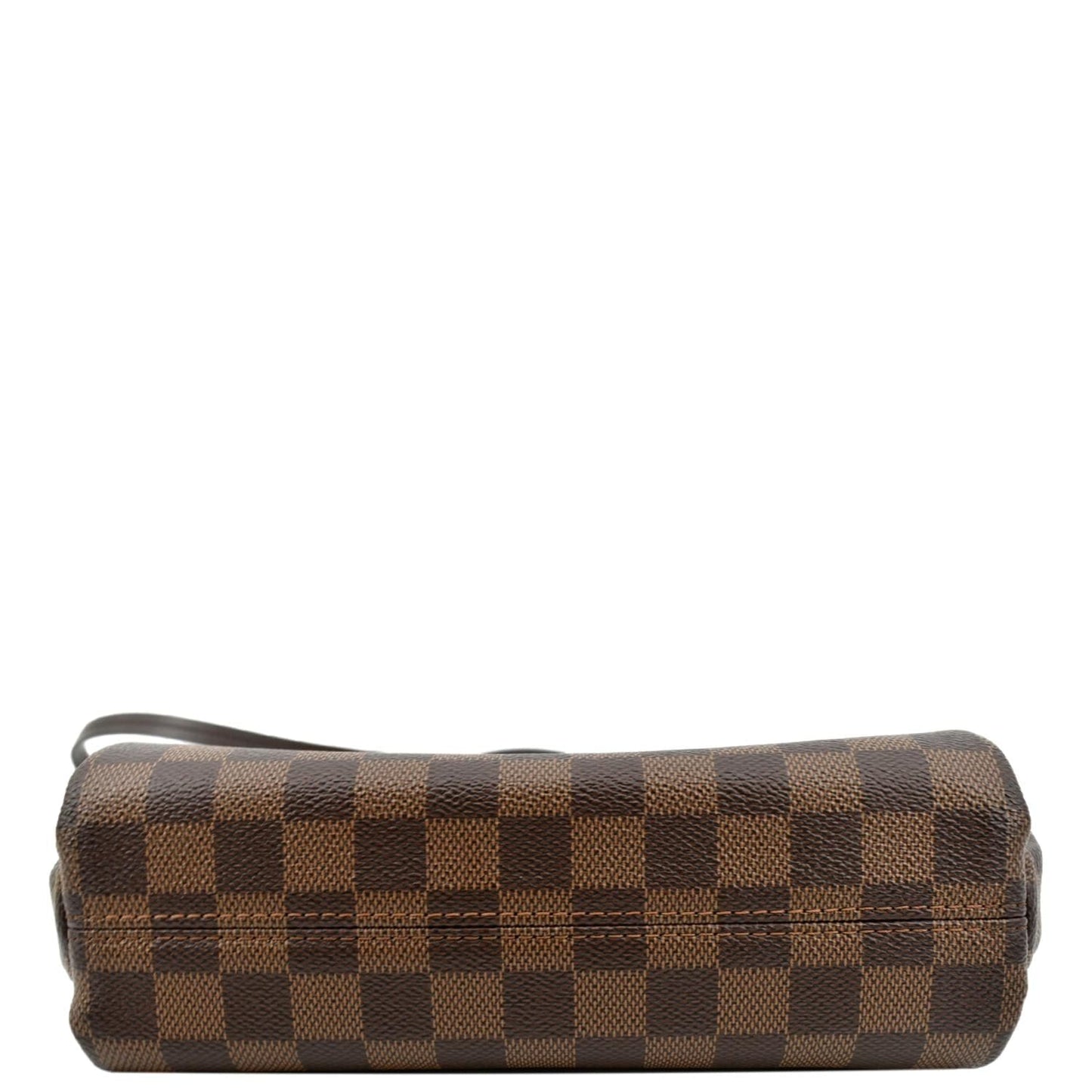 LOUIS VUITTON Croisette Damier Ebene Crossbody Bag Brown