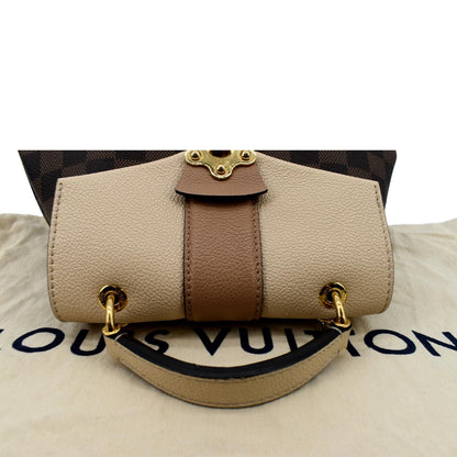 LOUIS VUITTON Clapton Damier Ebene Backpack Bag Creme Beige