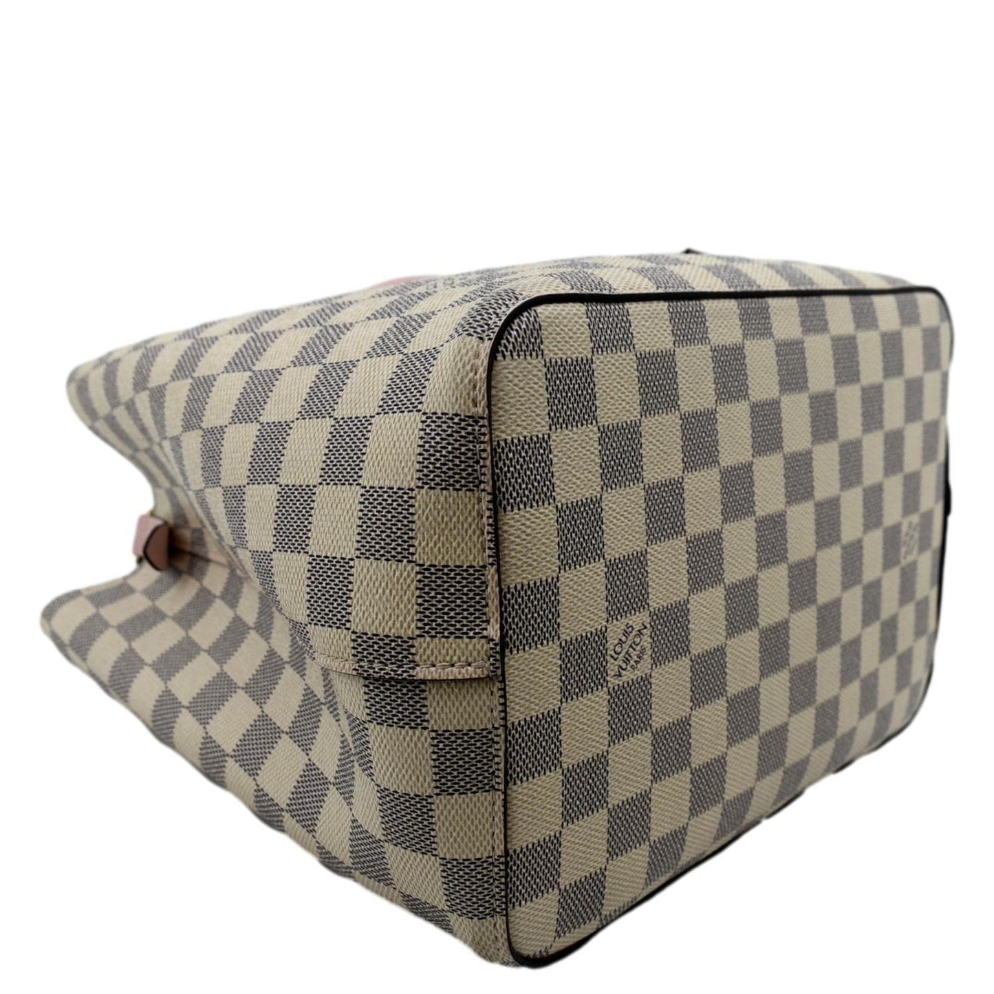 LOUIS VUITTON Neonoe MM Damier Azur Crossbody Bag Rose