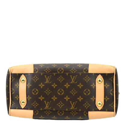 LOUIS VUITTON Retiro PM Monogram Canvas Shoulder Bag Brown