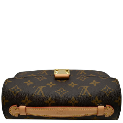 LOUIS VUITTON Metis East West Pochette Monogram Canvas Shoulder Bag Brown