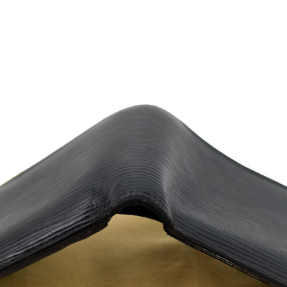 LOUIS VUITTON Multiple Epi Leather Wallet Black