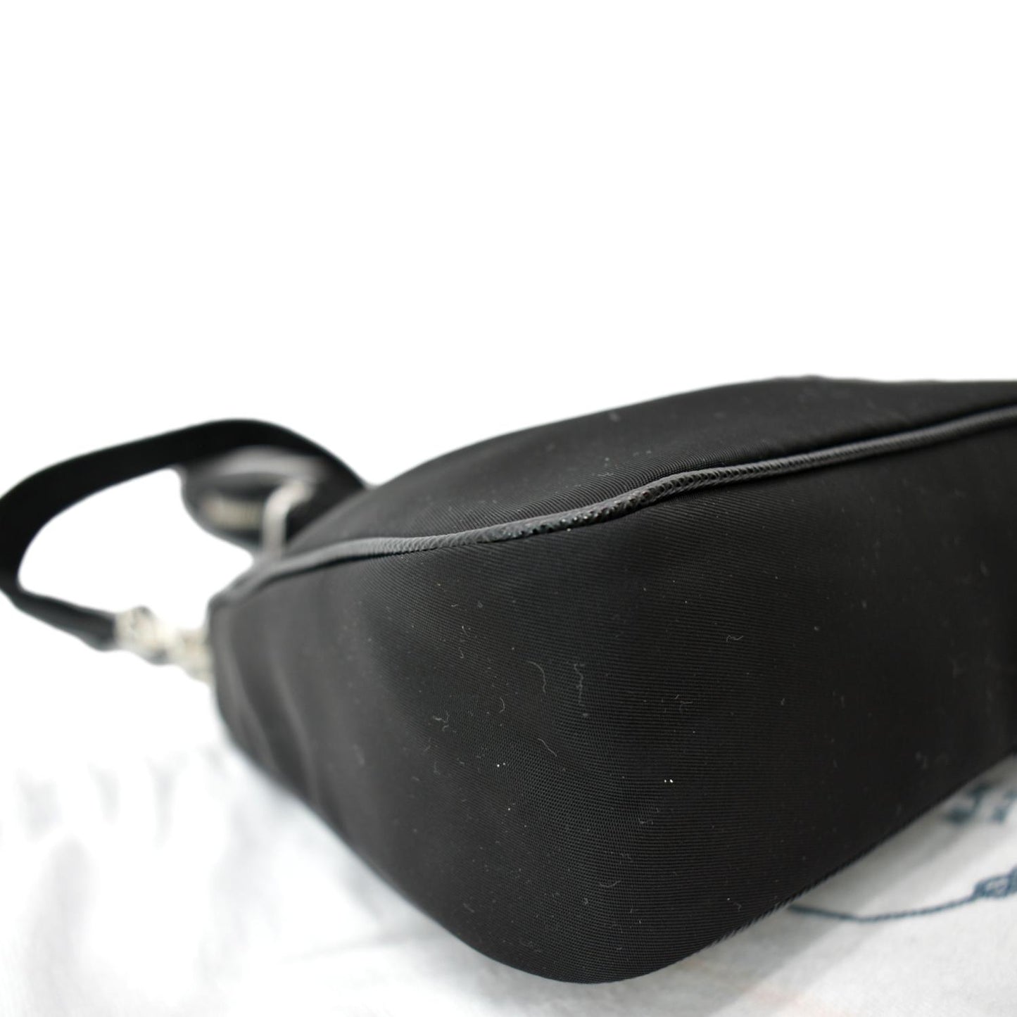 PRADA Re-Edition 2005 Nylon Shoulder Bag Black