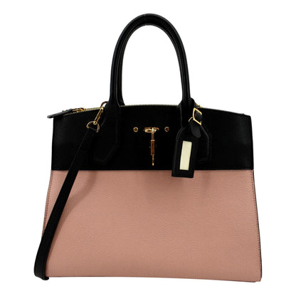 LOUIS VUITTON City Steamer Leather Shoulder Bag Magnolia