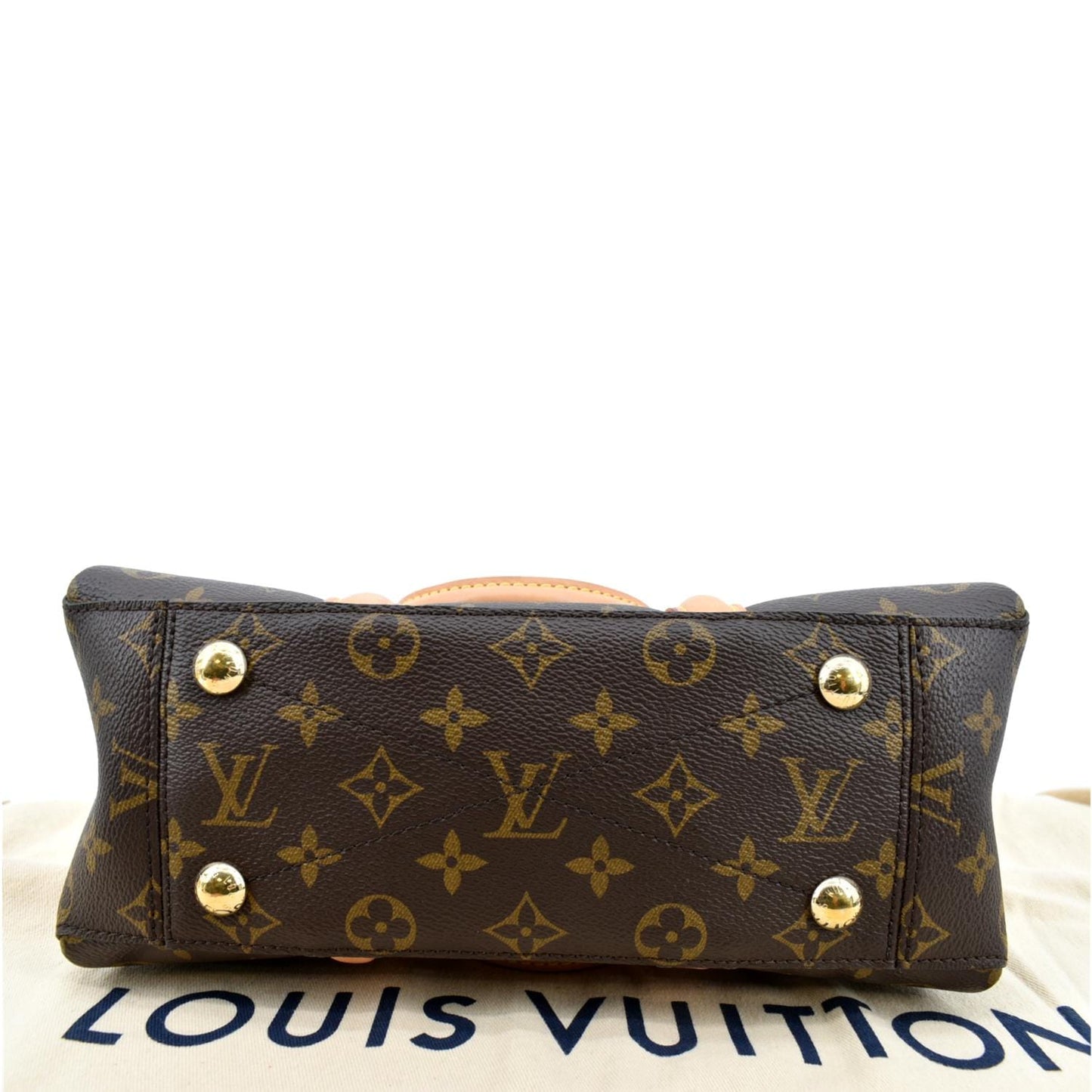 LOUIS VUITTON Soufflot BB Monogram Canvas Shoulder Crossbody Bag Brown