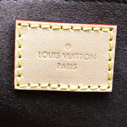 LOUIS VUITTON Metis East West Pochette Monogram Canvas Shoulder Bag Brown